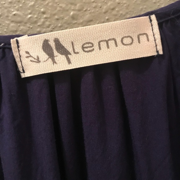 Blue and Red Dress - Picture 4 of 4